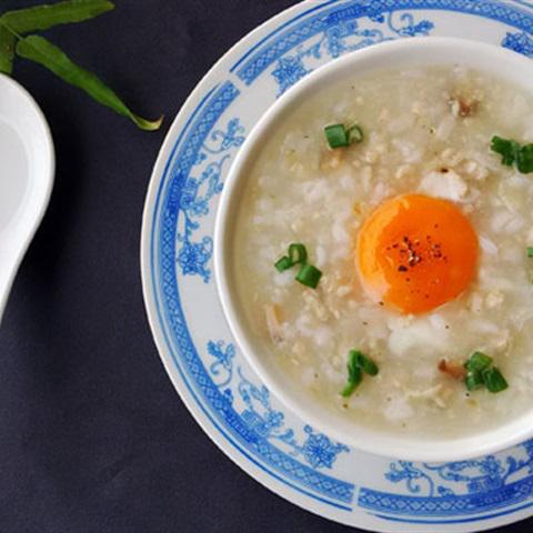 Cách làm cháo trứng thịt băm