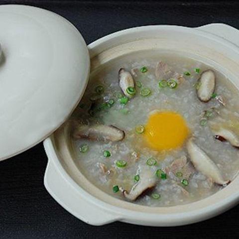 Cách làm cháo trứng thịt bò