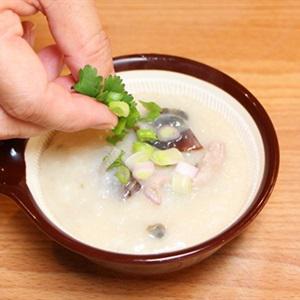 Cách làm cháo trứng vịt bắc thảo