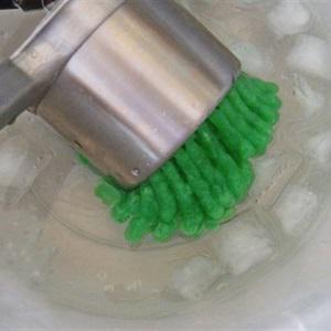 Chè bánh lọt đậu xanh ngon