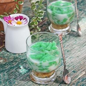Chè bánh lọt đậu xanh ngon