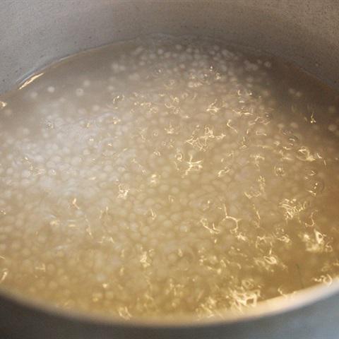 Cách làm chè bắp bột báng