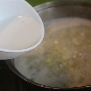 Cách làm chè bắp bột báng