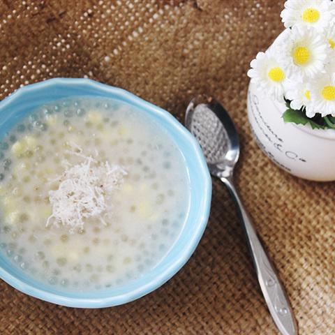 Cách làm chè bắp bột báng