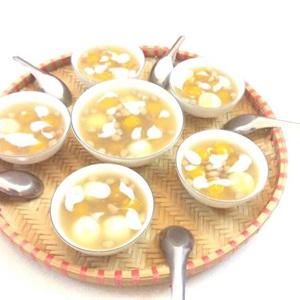 Cách làm chè bí đỏ đậu phộng Hà Tĩnh