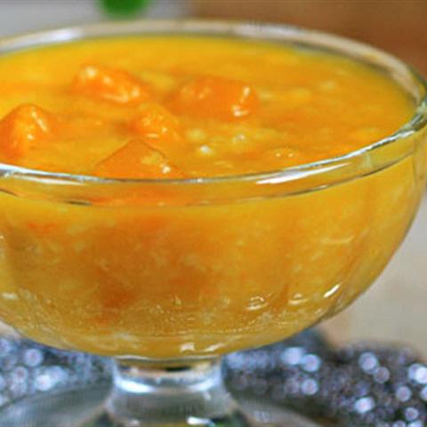 Cách làm chè bí đỏ nấu đậu xanh