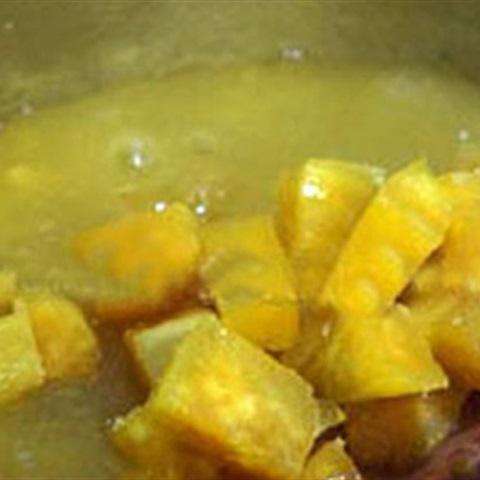 Cách làm chè bí đỏ nước cốt dừa