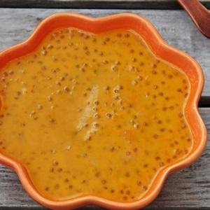 Cách làm chè bí rợ bột báng