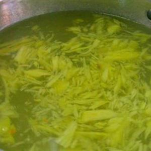 Cách làm chè bột báng đậu xanh