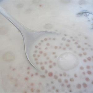 Cách làm chè bột báng khoai môn