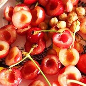 Cách làm chè bột báng trái cây