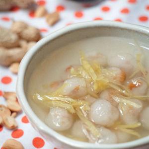 Cách làm chè bột lọc bọc hạt đậu phộng