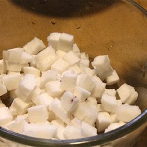 Cách làm chè bột lọc nhân cùi dừa