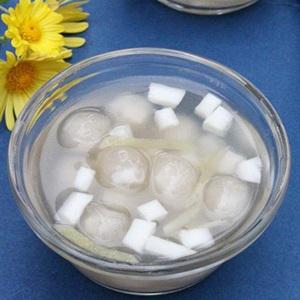 Cách làm chè bột lọc nhân cùi dừa