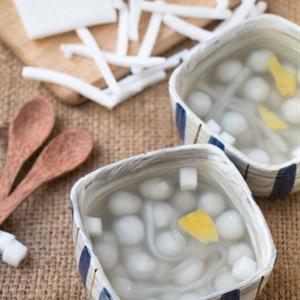 Cách làm chè bột lọc nhân dừa