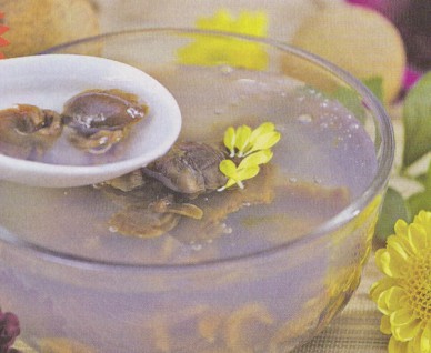 Chè bột sắn long nhãn