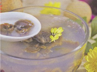 Chè bột sắn long nhãn