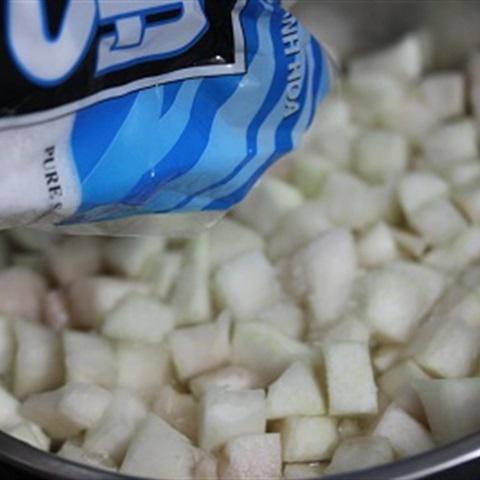 Cách làm chè bưởi nấu đậu xanh