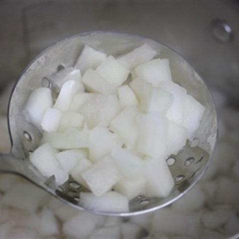 Cách làm chè bưởi nấu đậu xanh