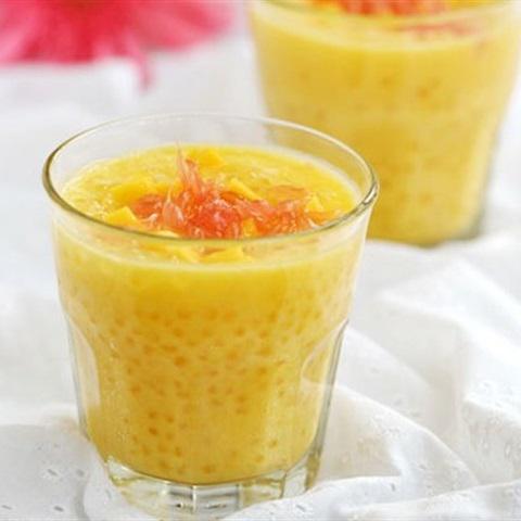 Cách làm chè cam trộn xoài