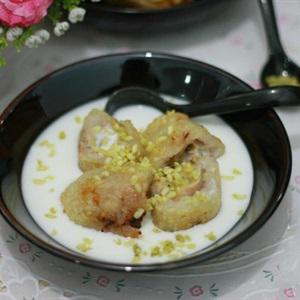 Cách làm chè chuối cốm rang
