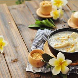 Cách làm chè chuối cốt dừa