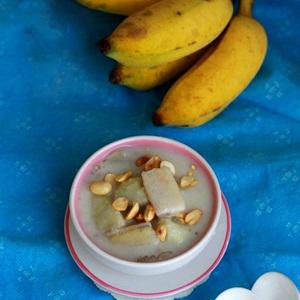 Cách làm chè chuối khoai môn