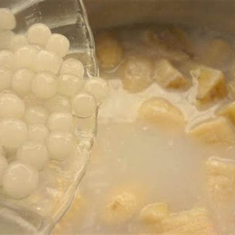 Cách làm chè chuối trân châu