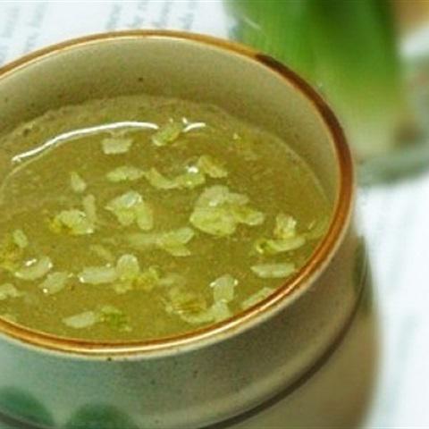 Cách làm chè cốm lá dứa