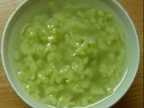 Chè cốm nước cốt dừa