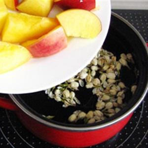 Cách làm chè đào hoa nhài