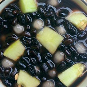 Cách làm chè đậu đen dưa lê