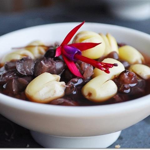 Cách làm chè đậu đỏ hạt sen