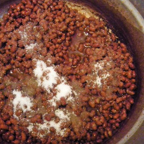 Cách làm chè đậu đỏ thạch trà xanh