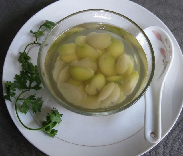 Chè đậu ngự lá dứa