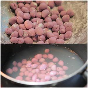 Cách làm chè đậu ngự và trân châu lá cẩm