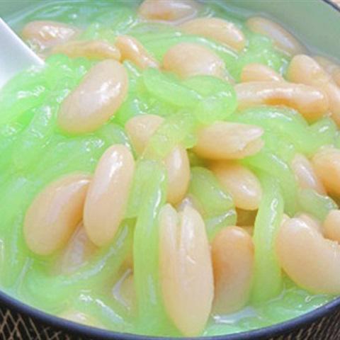 Cách làm chè đậu trắng bánh lọt