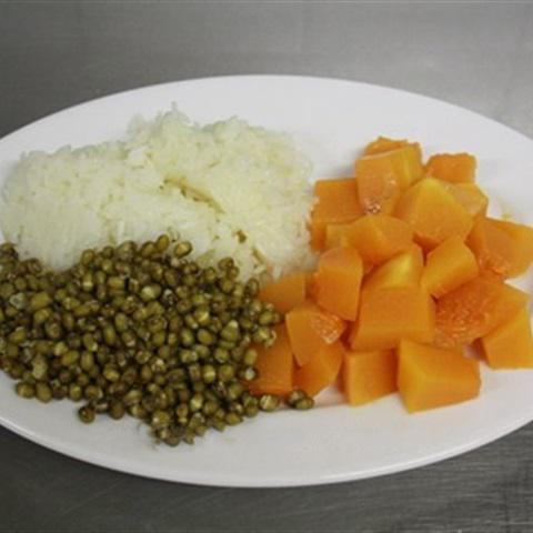 Cách làm chè đậu xanh bí đỏ