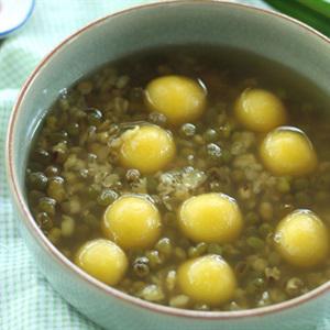 Cách làm chè đậu xanh bí ngô