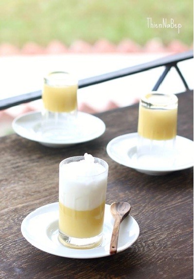 Chè đậu xanh đánh