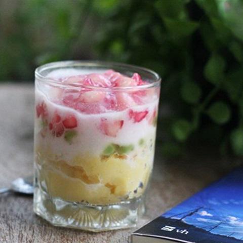 Cách làm chè đậu xanh hạt lựu