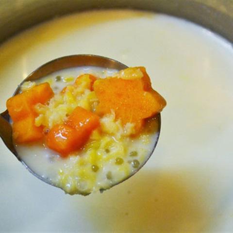 Cách làm chè đậu xanh khoai lang