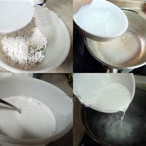 Cách làm chè đậu xanh nấu bột sắn dây