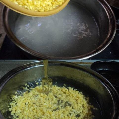 Cách làm chè đậu xanh nấu bột sắn dây