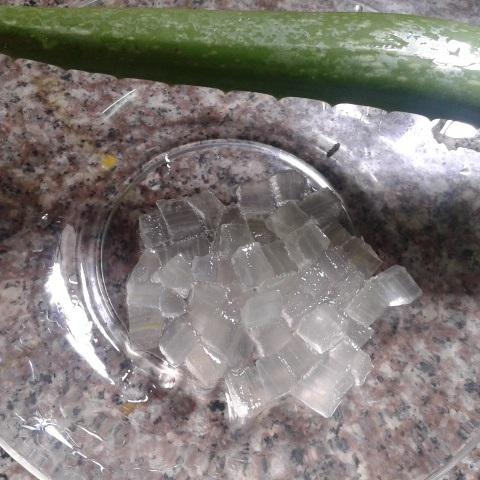 Cách làm chè đậu xanh nấu nha đam