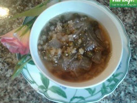 Chè đậu xanh nha đam