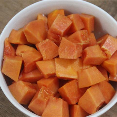 Cách làm chè đu đủ cốt dừa