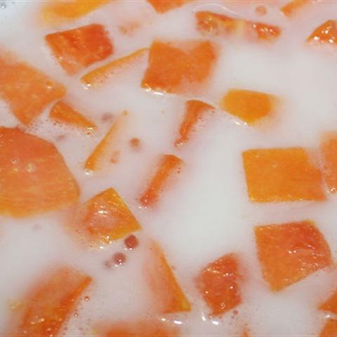 Cách làm chè đu đủ cốt dừa