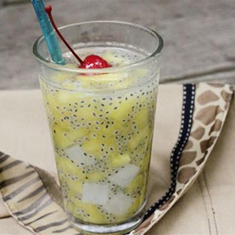Cách làm chè dứa và hạt é