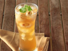 Chè hạt sen trái vải và trà đen